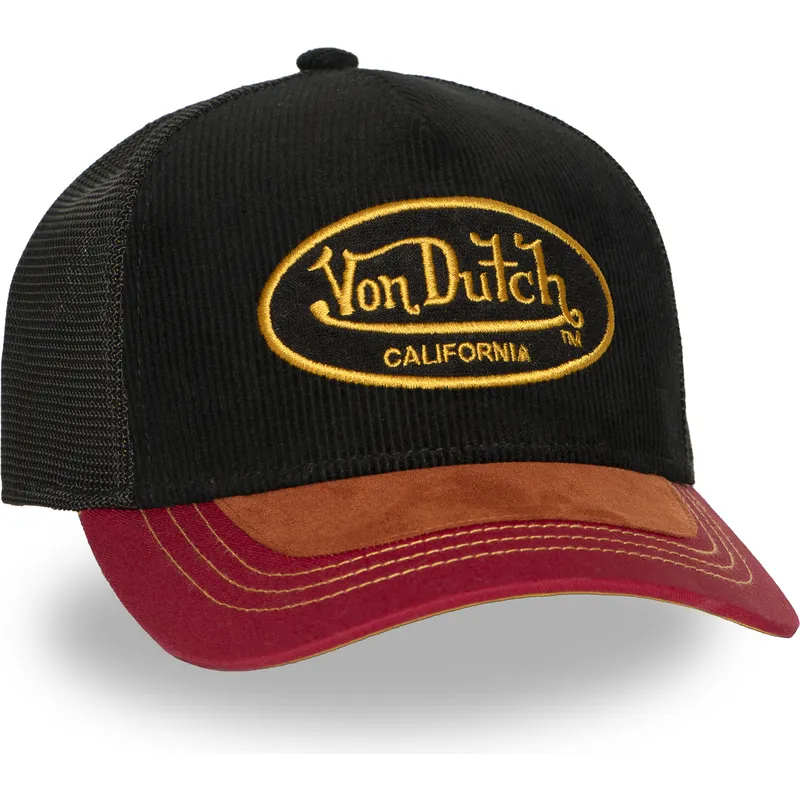 cepur-izliekta-soferis-melns-snapback-shield03-no-von-dutch