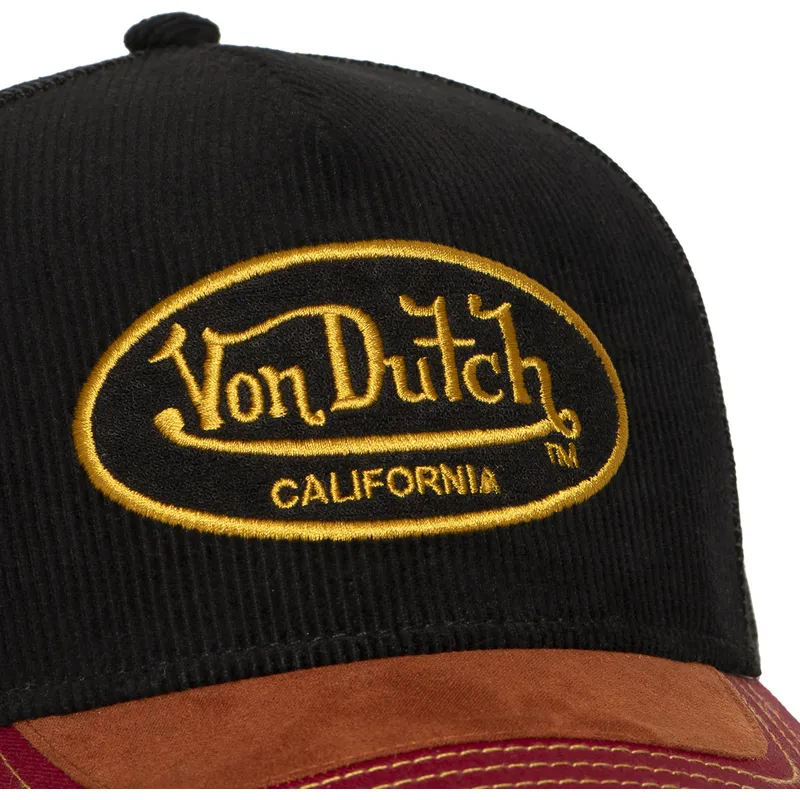 cepur-izliekta-soferis-melns-snapback-shield03-no-von-dutch