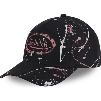 Cap izliekta black snapback no Von Dutch