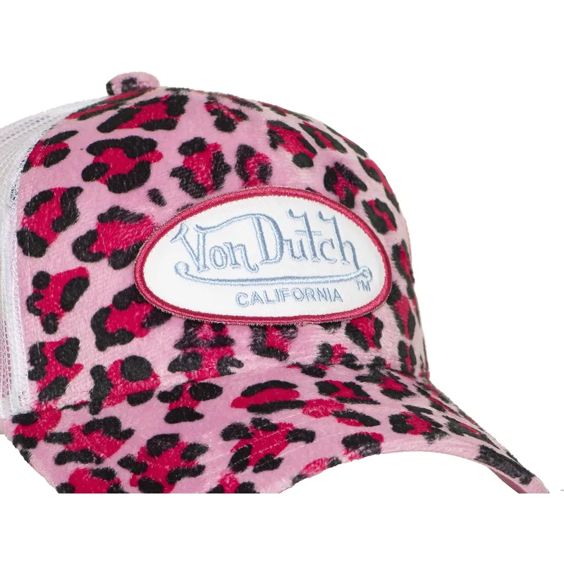 cepur-izliekta-soferis-leopards-snapback-rosa-psa-p-no-von-dutch