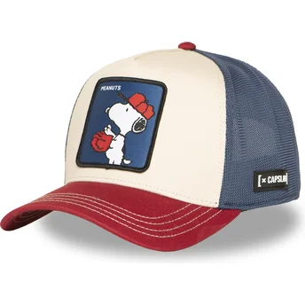 Czapka trucker wielokolorowa Snoopy PEA6 VA2 Peanuts od Capslab