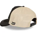 cepur-izliekta-truckeris-melns-snapback-pea6-naw6-snoopy-un-carlijs-brauns-zemesrieksti-no-capslab