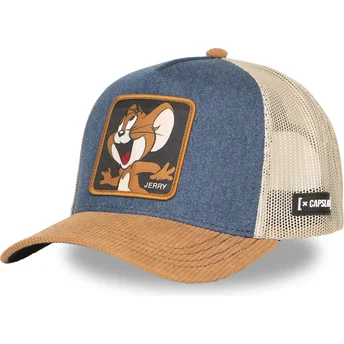 Cepur izliekta truckeris daudzkrāsains snapback TAJ7 JER Jerry Looney Tunes no Capslab