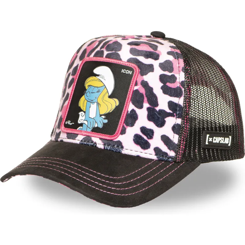 cap-izliekta-leopard-snapback-smurfette-the-smurfs-no-capslab