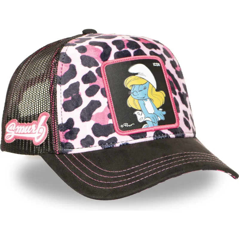 cap-izliekta-leopard-snapback-smurfette-the-smurfs-no-capslab