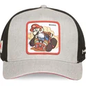 casquette-trucker-grise-et-noire-mario-kart-smk3-vro-super-mario-bros-capslab