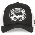 casquette-trucker-noire-et-blanche-the-mystery-machine-sd3-van-scooby-doo-capslab