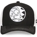 schwarze-und-weisse-trucker-kappe-rick-sanchez-rem6-glo-rick-und-morty-von-capslab