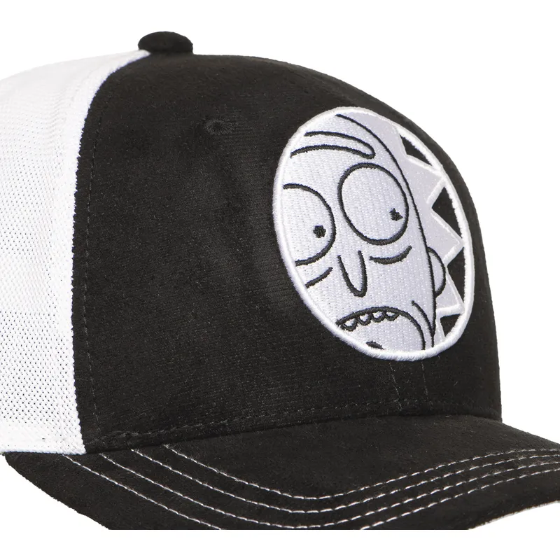 trucker-cap-schwarz-und-weiss-rick-sanchez-rem6-glo-rick-and-morty-von-capslab