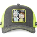 cap-izliekta-gray-snapback-rick-and-morty-rick-and-morty-no-capslab