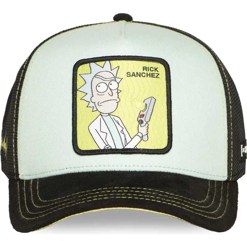 cepur-izliekta-truckeris-zils-snapback-rem6-gun-rick-sanchez-riks-un-mortijs-no-capslab