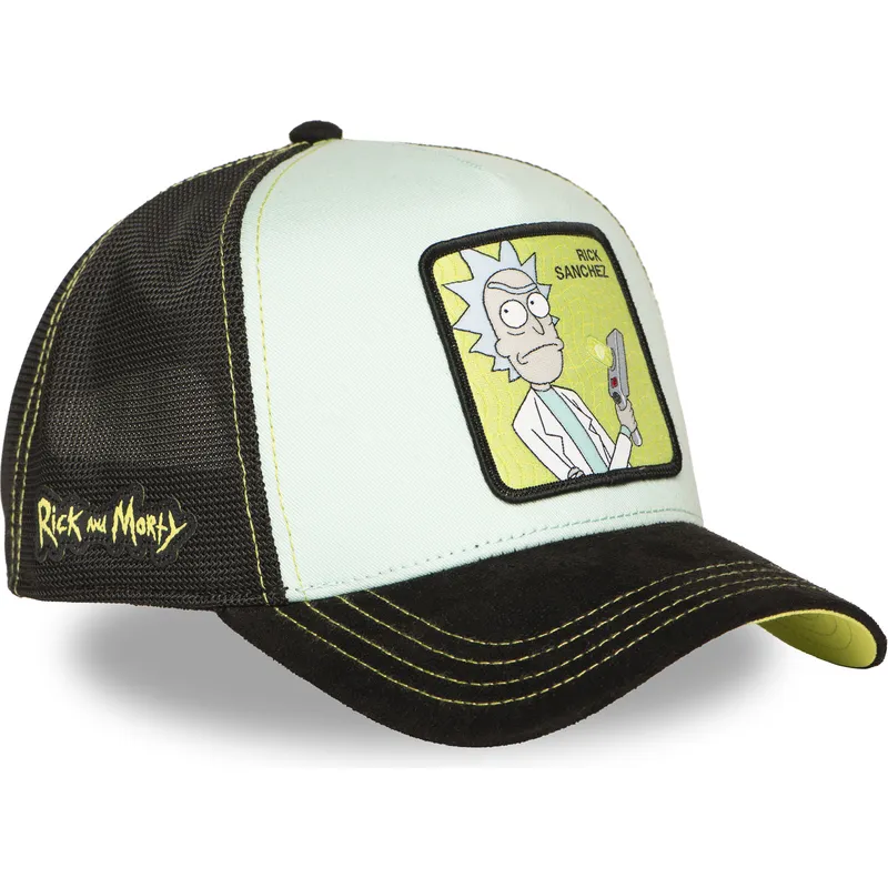 cepur-izliekta-truckeris-zils-snapback-rem6-gun-rick-sanchez-riks-un-mortijs-no-capslab