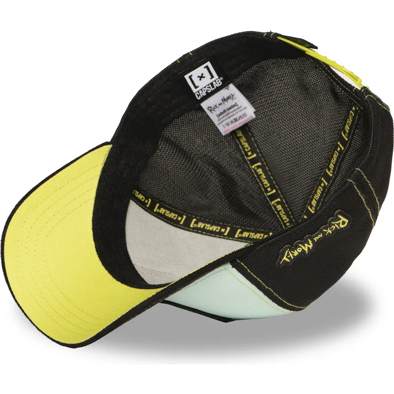 cepur-izliekta-truckeris-zils-snapback-rem6-gun-rick-sanchez-riks-un-mortijs-no-capslab