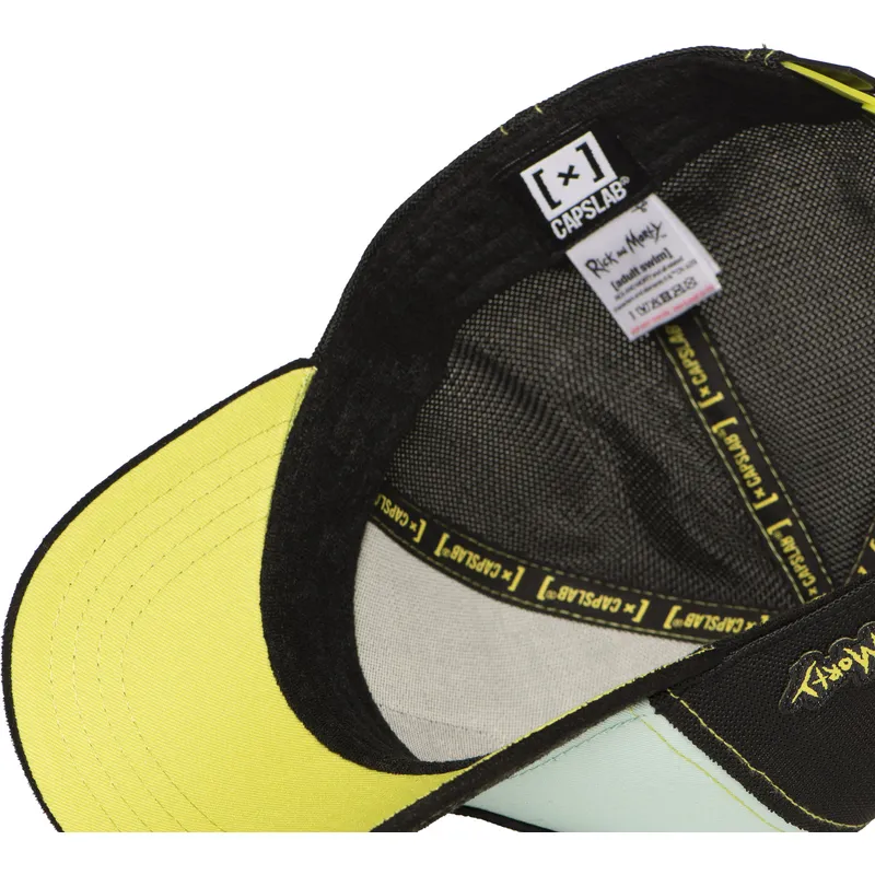 cepur-izliekta-truckeris-zils-snapback-rem6-gun-rick-sanchez-riks-un-mortijs-no-capslab
