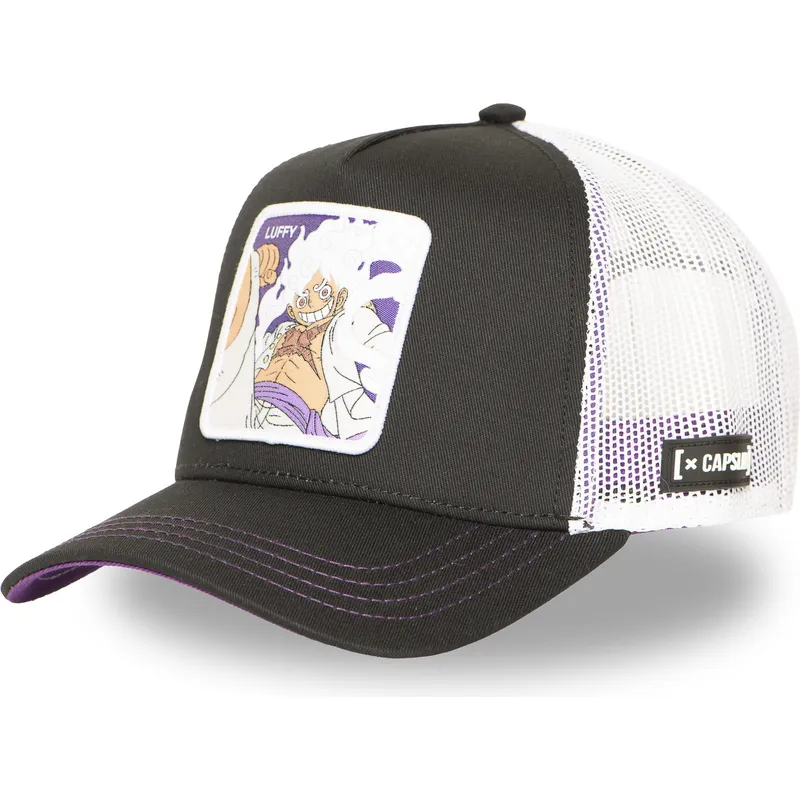cepur-izliekta-truckeris-melns-snapback-op6-gea-monkey-d-luffy-one-piece-no-capslab