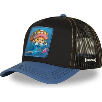 Casquette trucker noire et bleue Tony Tony Chopper OP6 CHO One Piece Capslab