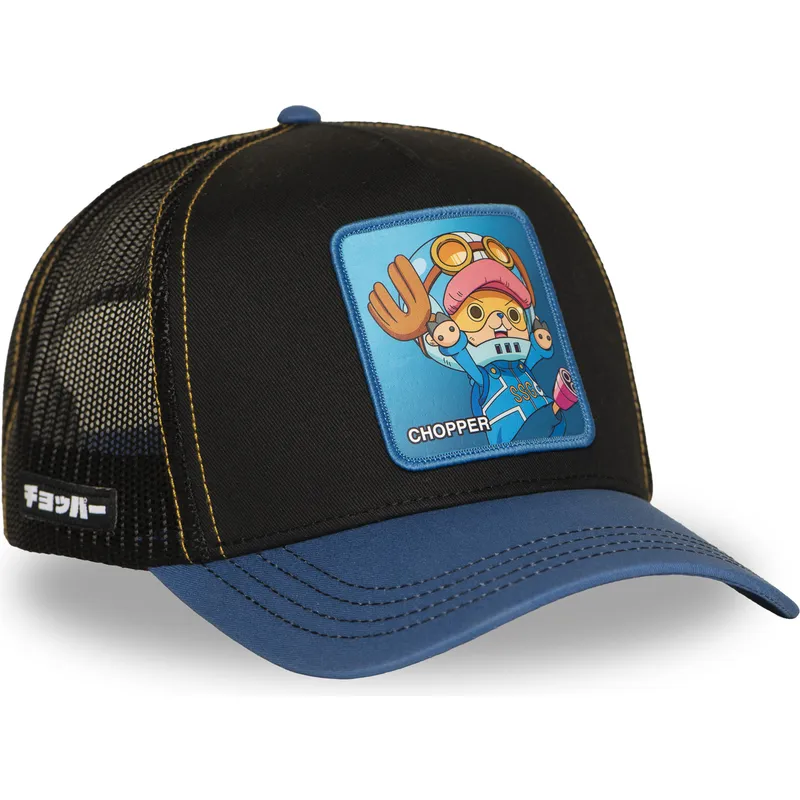 cepur-izliekta-truckeris-melns-snapback-op6-cho-tony-tony-chopper-one-piece-no-capslab