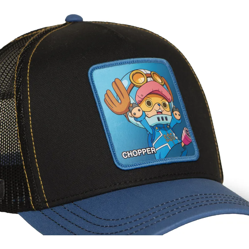 cepur-izliekta-truckeris-melns-snapback-op6-cho-tony-tony-chopper-one-piece-no-capslab