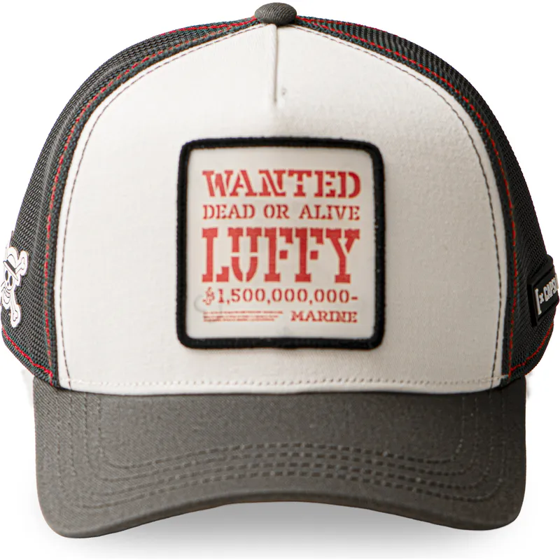 cepur-izliekta-truckeris-balts-snapback-op6-sku-monkey-d-luffy-one-piece-no-capslab cepur-izliekta-truckeris-balts-snapback-op6-sku-monkey-d-luffy-one-piece-no-capslab