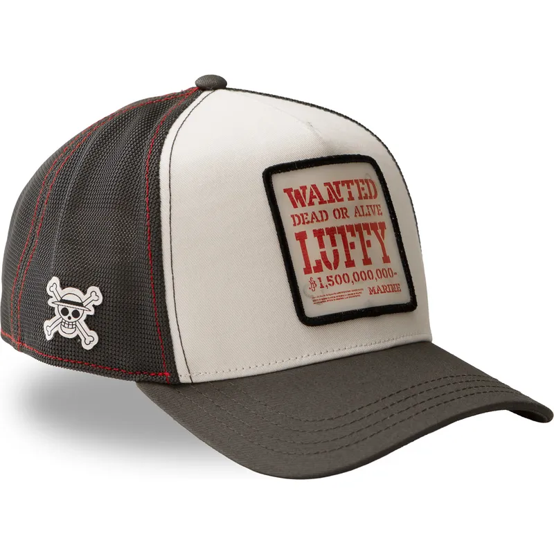 cepur-izliekta-truckeris-balts-snapback-op6-sku-monkey-d-luffy-one-piece-no-capslab cepur-izliekta-truckeris-balts-snapback-op6-sku-monkey-d-luffy-one-piece-no-capslab