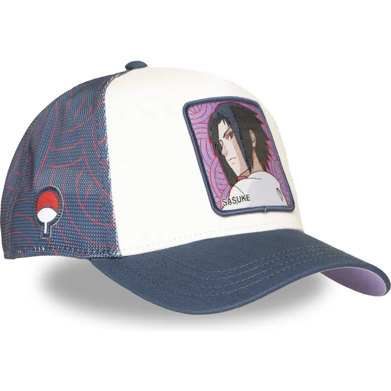 cap-izliekta-white-snapback-sasuke-uchiha-naruto-no-capslab