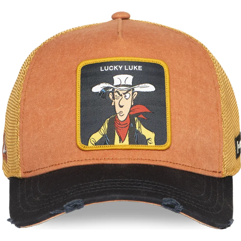 cepur-izliekta-truckeris-oranzs-snapback-lck2-lob-lucky-luke-no-capslab