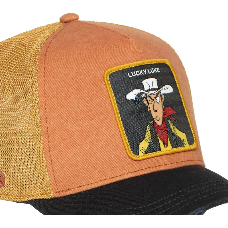 cepur-izliekta-truckeris-oranzs-snapback-lck2-lob-lucky-luke-no-capslab