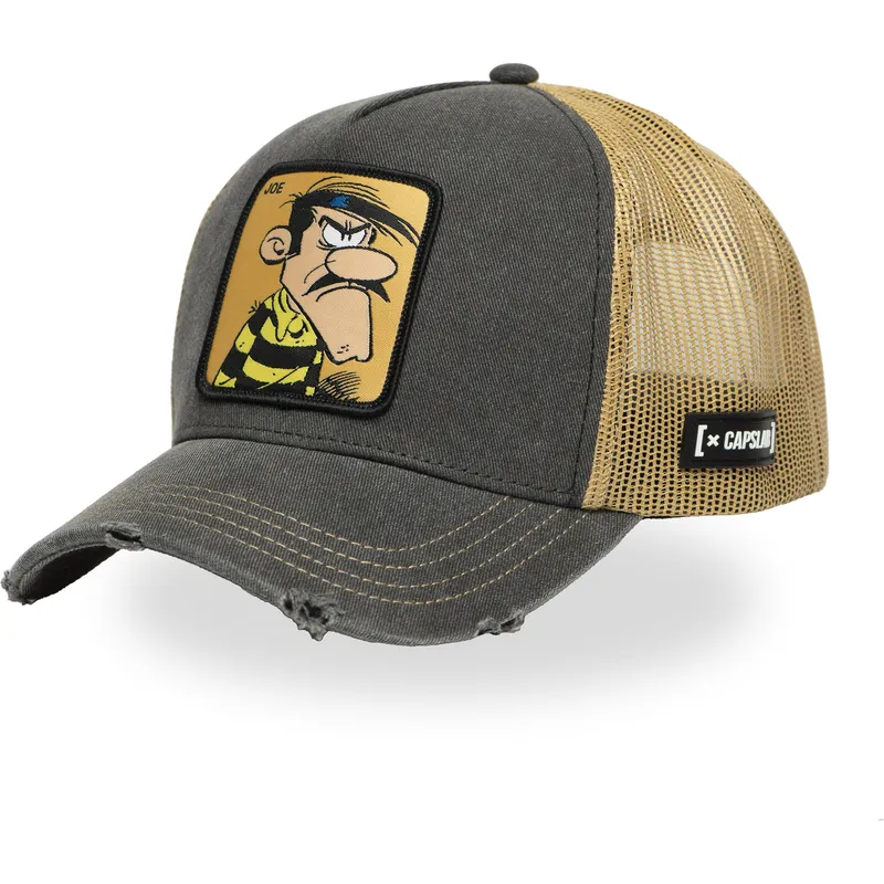 gorra-trucker-gris-joe-dalton-lck-joe-lucky-luke-de-capslab