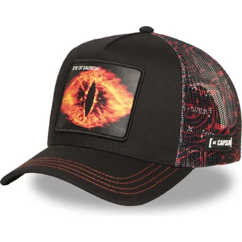 Cepur izliekta melns snapback LOTR EYE Saurons Gredzenu pavēlnieks no Capslab