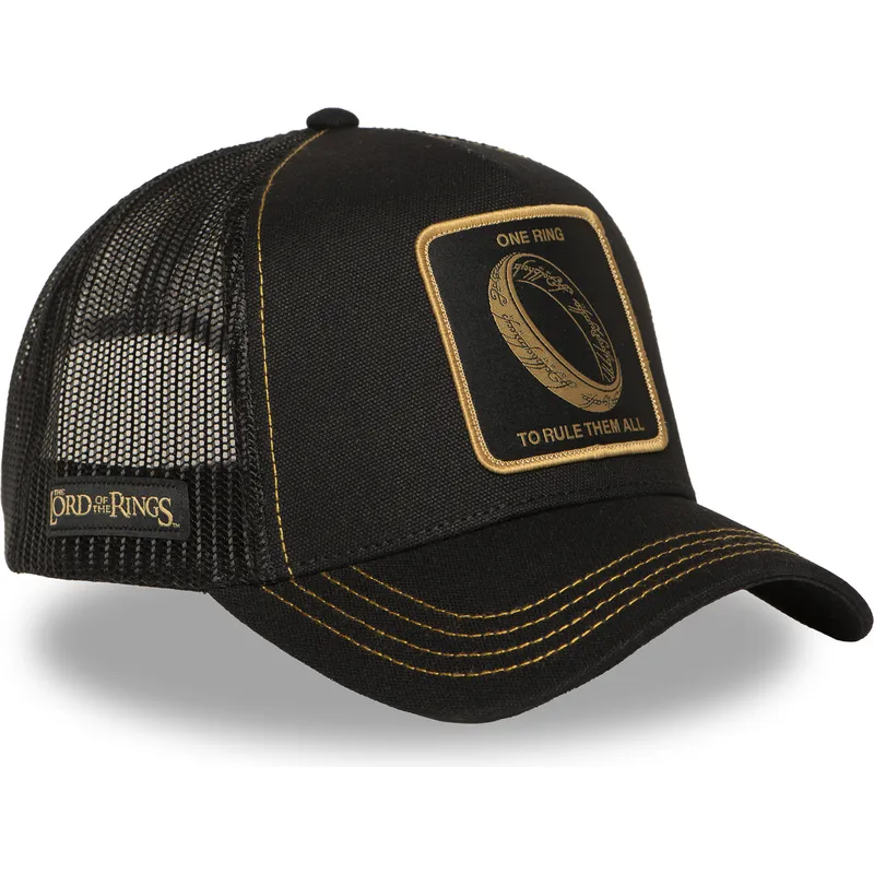 cap-izliekta-black-snapback-anillo-unico-lotr-rin-el-senor-one-ring-the-lord-of-the-rings-no-capslab