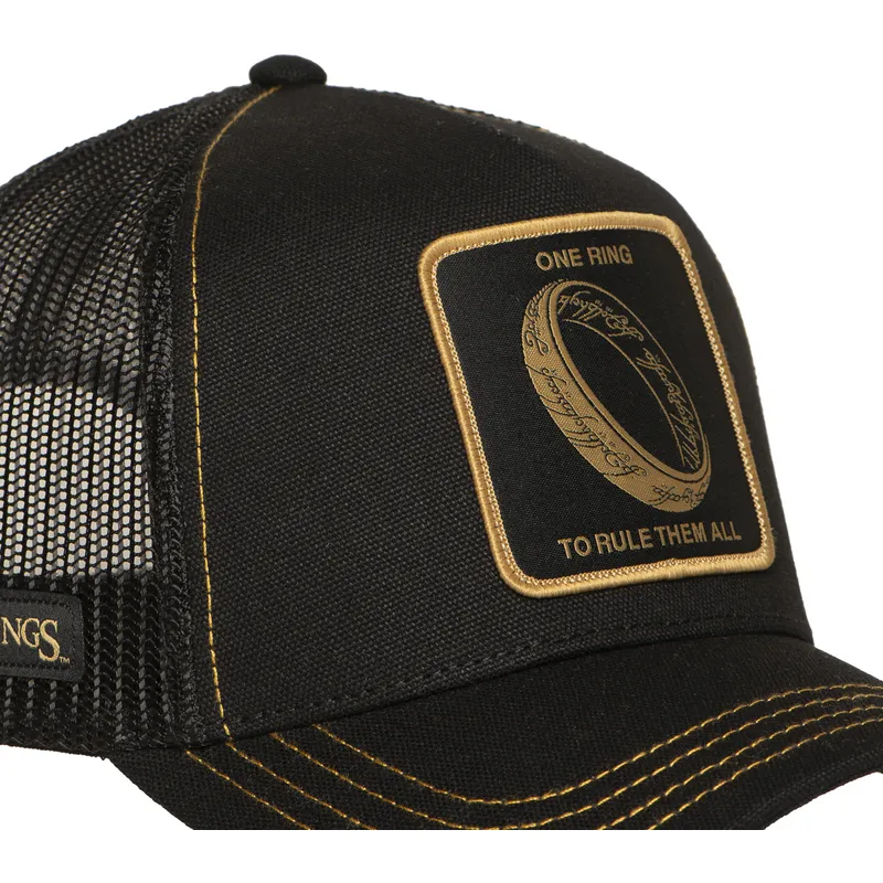 cepur-izliekta-soferis-melns-snapback-anillo-unico-lotr-rin-el-senor-vienigais-gredzens-the-lord-of-the-rings-no-capslab