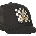 cepur-izliekta-truckeris-melns-snapback-loo12-wil-koijots-looney-tunes-no-capslab