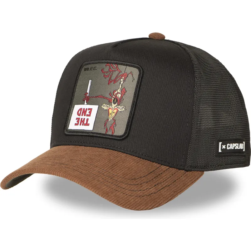 cepur-izliekta-truckeris-melns-snapback-loo12-wi2-koijots-looney-tunes-no-capslab
