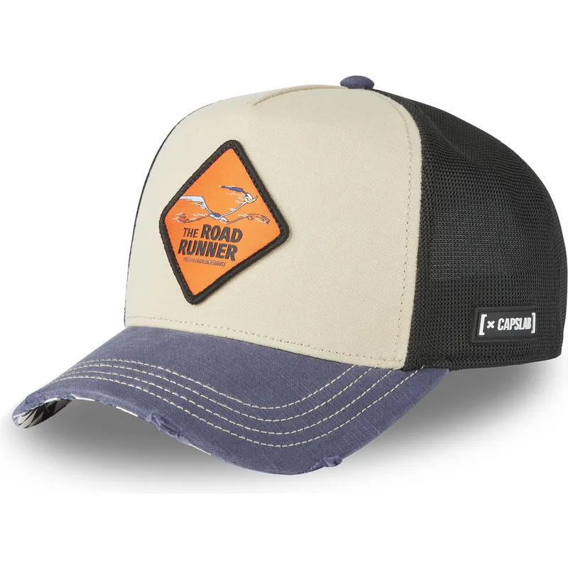 cepur-izliekta-truckeris-daudzkrasains-snapback-loo12-roa-cela-skrejejs-looney-tunes-no-capslab
