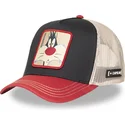 cepur-izliekta-truckeris-daudzkrasains-snapback-loo12-syl-silvestrs-looney-tunes-no-capslab