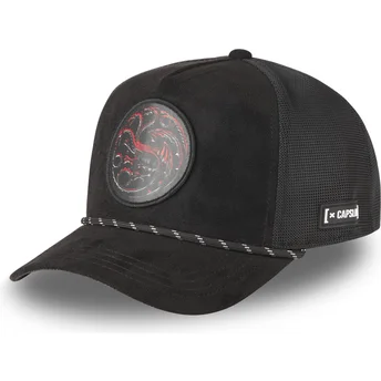 Cepur izliekta šoferis melns snapback Casa Targaryen HOD SYM Juego Targaryen nams Game of Thrones no Capslab