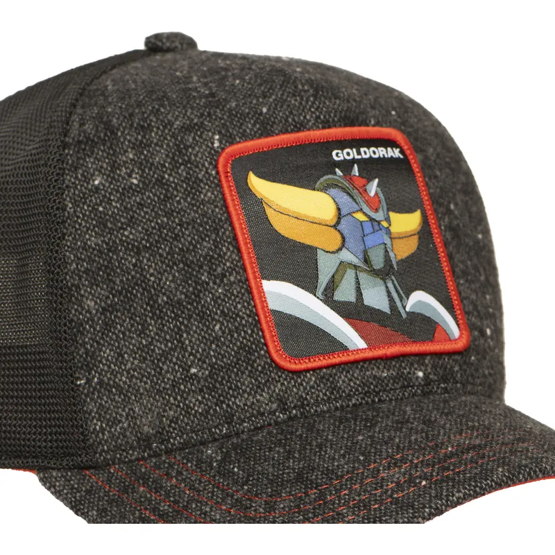 cepur-izliekta-truckeris-melns-snapback-goldorak-gol6-rob-grendizer-robots-grendizer-no-capslab