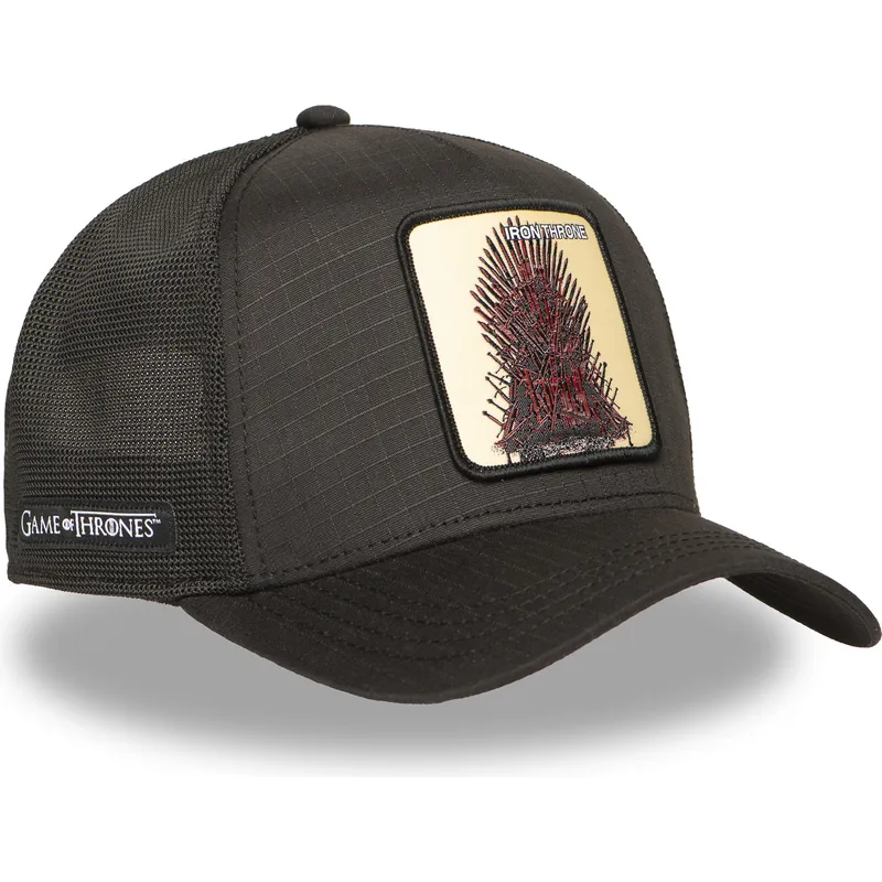 cepur-izliekta-truckeris-melns-snapback-got-iro-dzelzs-tronis-tronu-spele-no-capslab