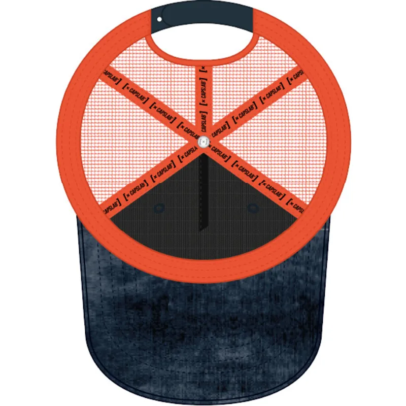 trucker-cap-blau-und-orange-son-goku-kind-db6-kid-dragon-ball-von-capslab