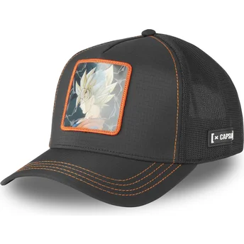 Cepur izliekta truckeris melns snapback DBS7 SSJ Son Goku Dragon Ball no Capslab