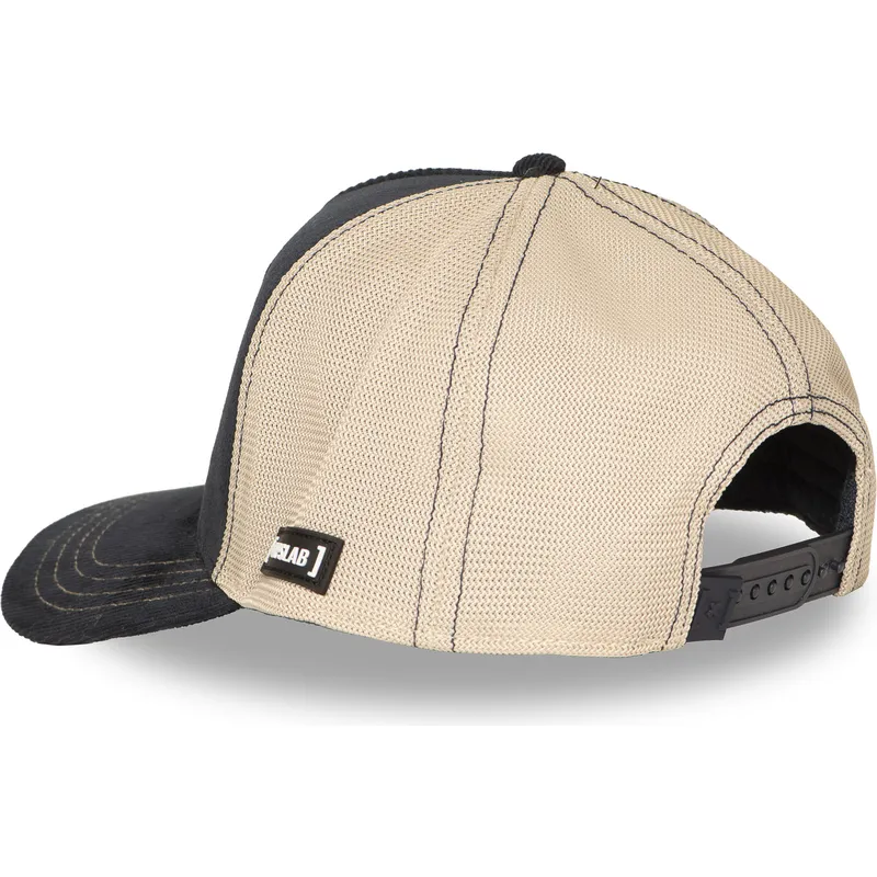 trucker-cap-schwarz-und-beige-harley-quinn-dc10-har-dc-comics-von-capslab