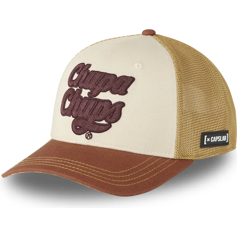 cepur-izliekta-truckeris-bruns-snapback-cc3-chu-chupa-chups-no-capslab