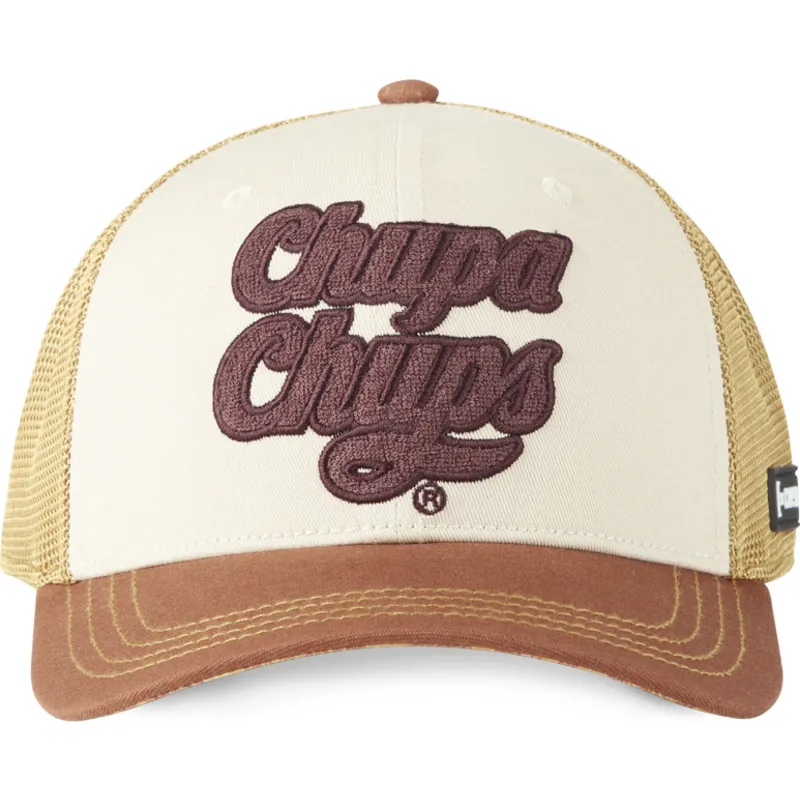 cepur-izliekta-truckeris-bruns-snapback-cc3-chu-chupa-chups-no-capslab