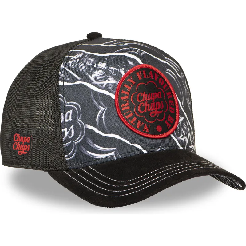 cepur-izliekta-truckeris-melns-snapback-cc3-nig-chupa-chups-no-capslab