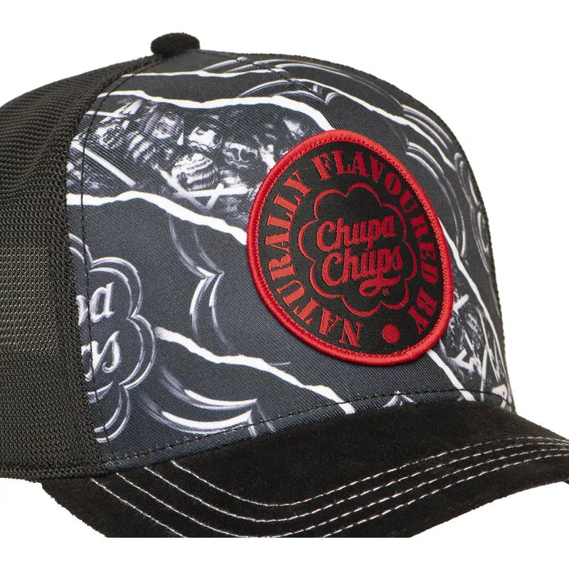 cepur-izliekta-truckeris-melns-snapback-cc3-nig-chupa-chups-no-capslab