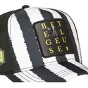 capslab-beetlejuice-btj-str-beetlejuice-schwarz-weiss-trucker-cap
