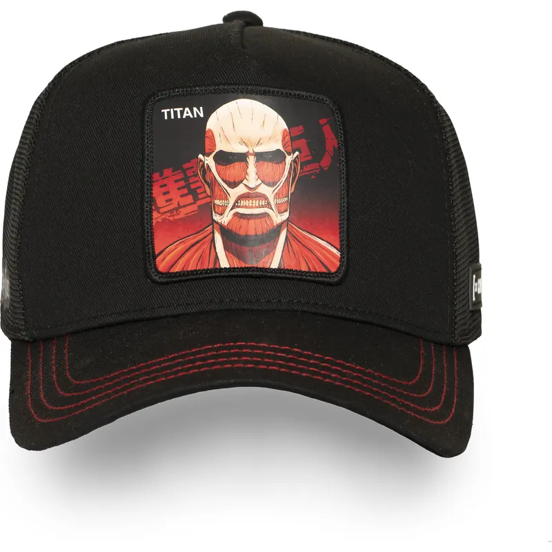 cepur-izliekta-truckeris-melns-snapback-aot2-tit-kolossalais-titans-attack-on-titan-no-capslab