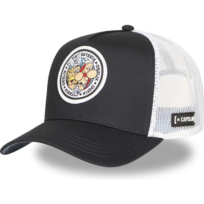 cepur-izliekta-truckeris-melns-snapback-obelix-e-idefix-ast2-crw-asterikss-asterix-no-capslab