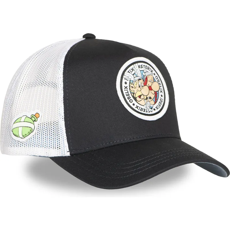 cepur-izliekta-truckeris-melns-snapback-obelix-e-idefix-ast2-crw-asterikss-asterix-no-capslab