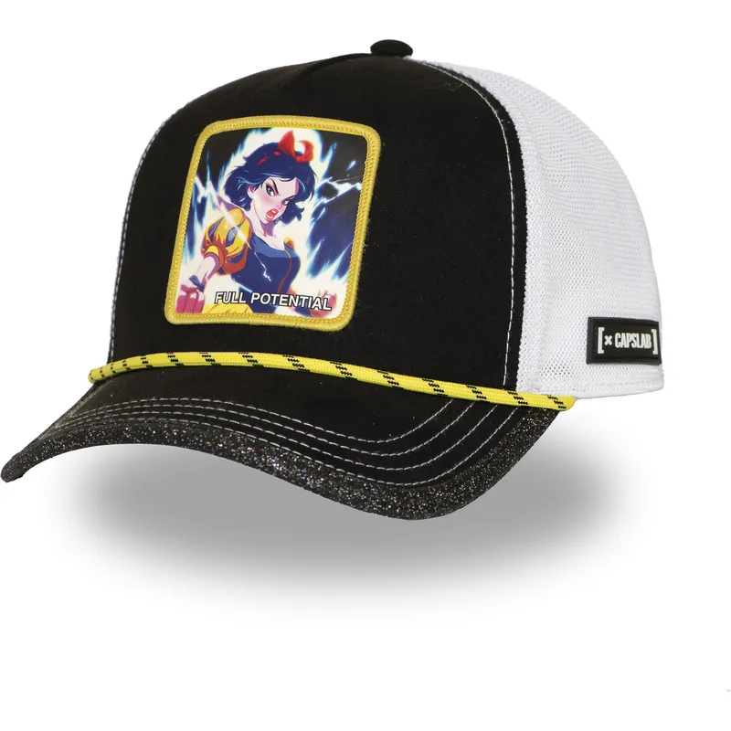 cap-izliekta-black-snapback-snow-white-disney-no-capslab cap-izliekta-black-snapback-snow-white-disney-no-capslab